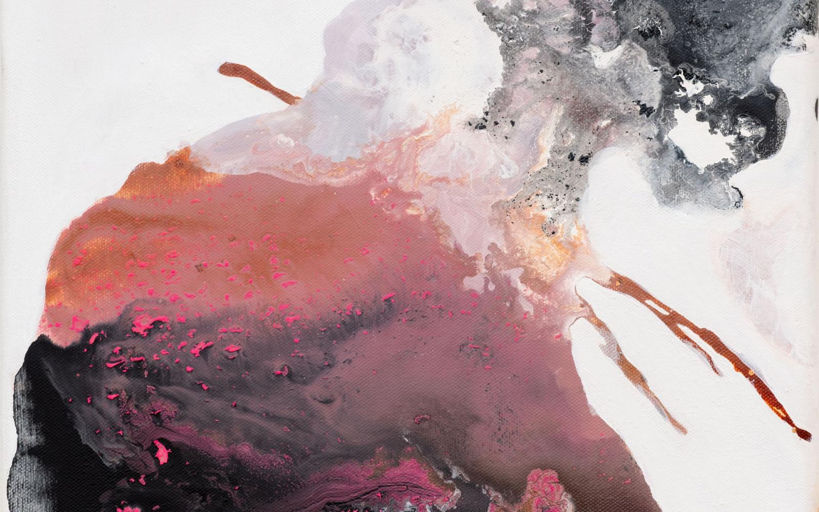 Yun Wang - Aurora-2024-Acryl auf Leinwand-50 x 40 cm