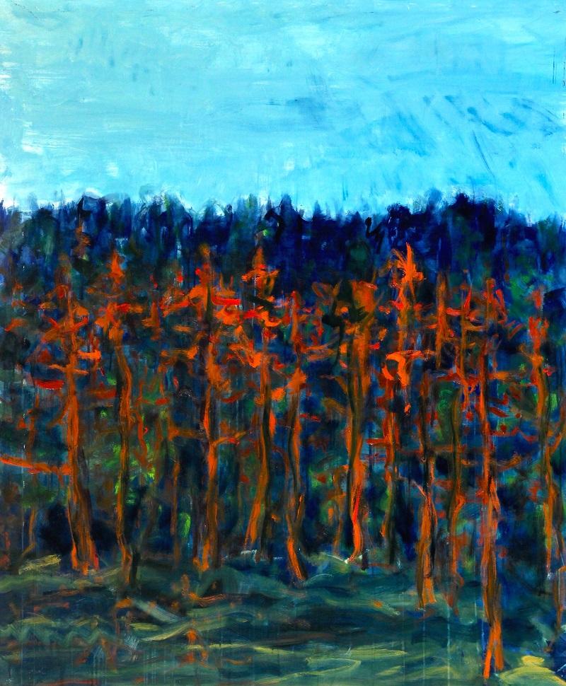 Ferdinand Melichar, Öl auf Leinwand, 170x140 cm, 2019