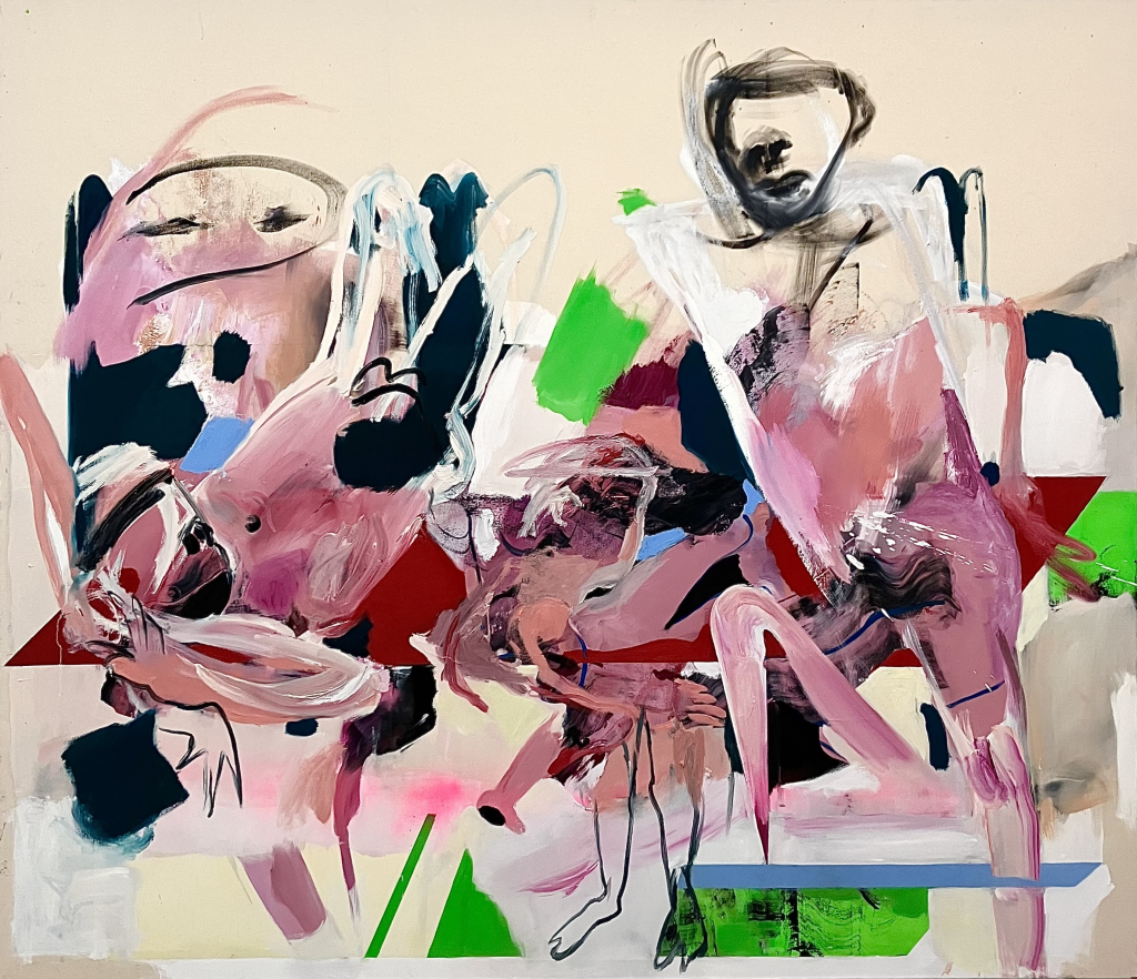 Alina Grabovsky, Untitled, 2025, Oil on Canvas, 190 x 220 cm