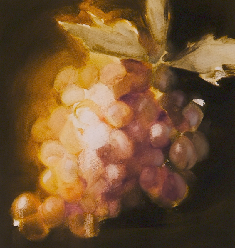 Bianca Regl, All the light spent in one place, 2025, Öl auf Leinwand, 54 x 49 cm