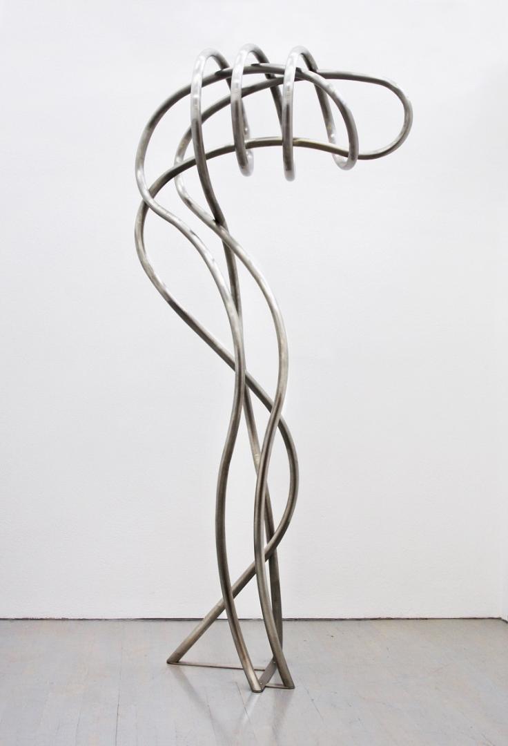 Manfred Wakolbinger, Dances 03, Edelstahl, 260x130x70 cm, 2015