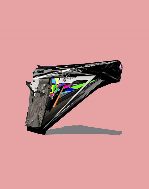 Alexandra Ehrlich Speiser, S&W vs. Give peace a chance, 3D-Druck