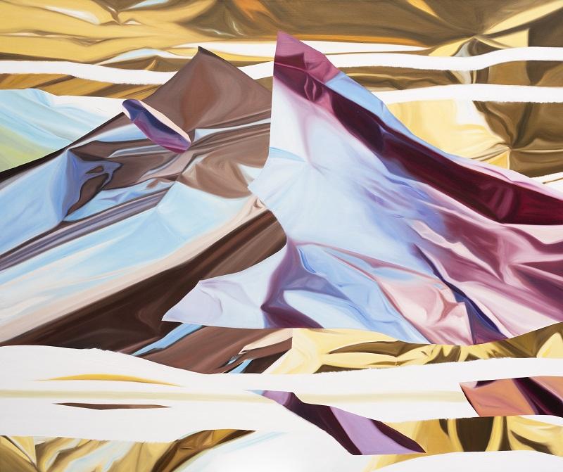 Kathrin Isabell Rhomberg, Iris, 2024, Öl auf Leinwand, 160 x 190 cm
