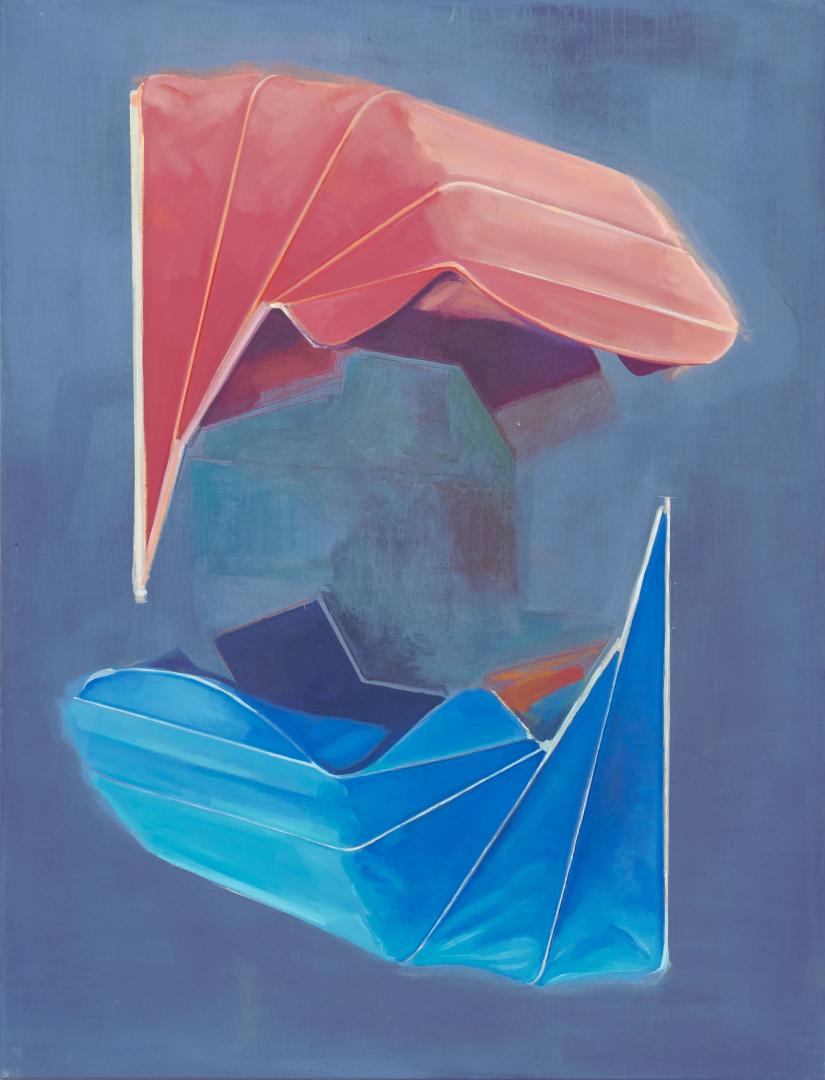 Moni K. Huber_Markise Kiosk#01_Öl auf Leinwand_130x170cm_2021