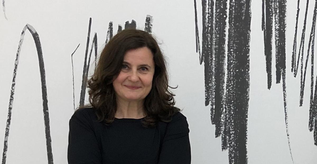 Sonja Gangl vor Supralinien, 2019