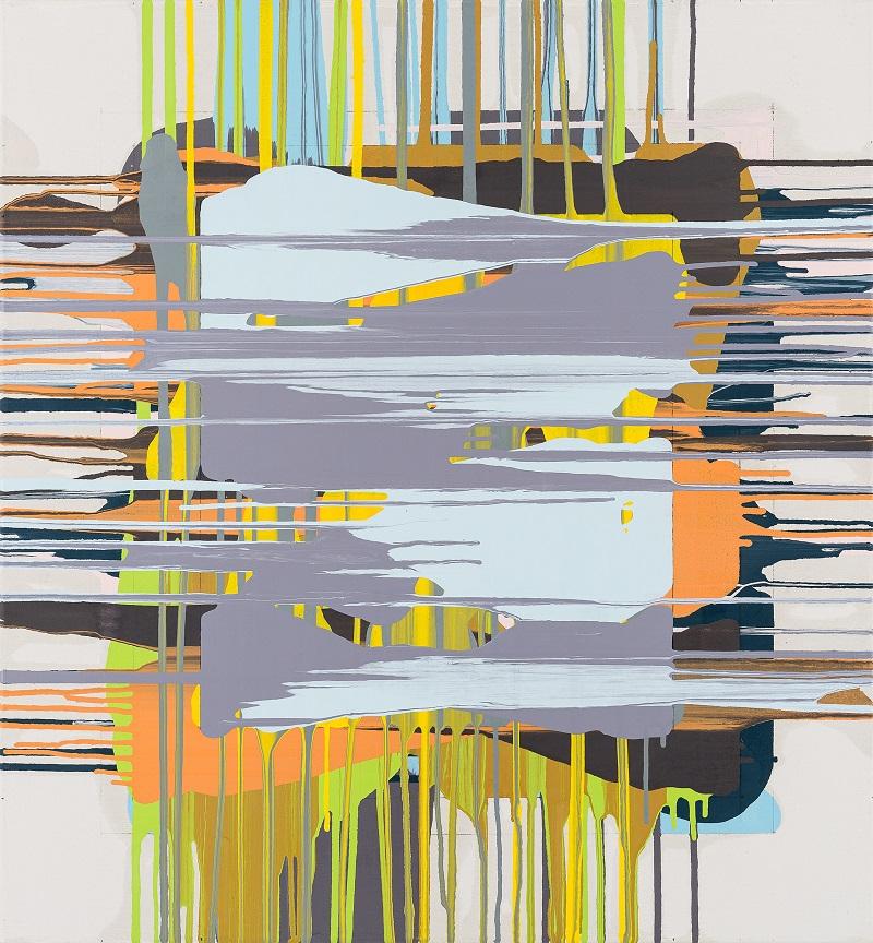 Thomas Reimhold, Bild, Öl auf Leinwand, 2020, 70 x 65 cm