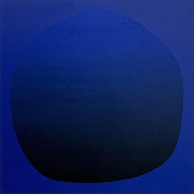 Gabi Mitterer unspace_u, Scryl auf Leinwnad, 80 x 80 cm, 2024