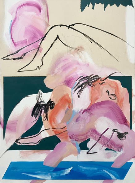 Alina Grabovsky, Untitled, 2023, Oil on Canvas, 110 x 150 cm