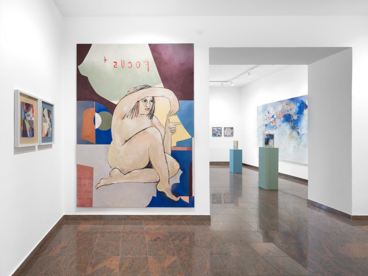 Ausstellungsansicht Käthe Schönle 