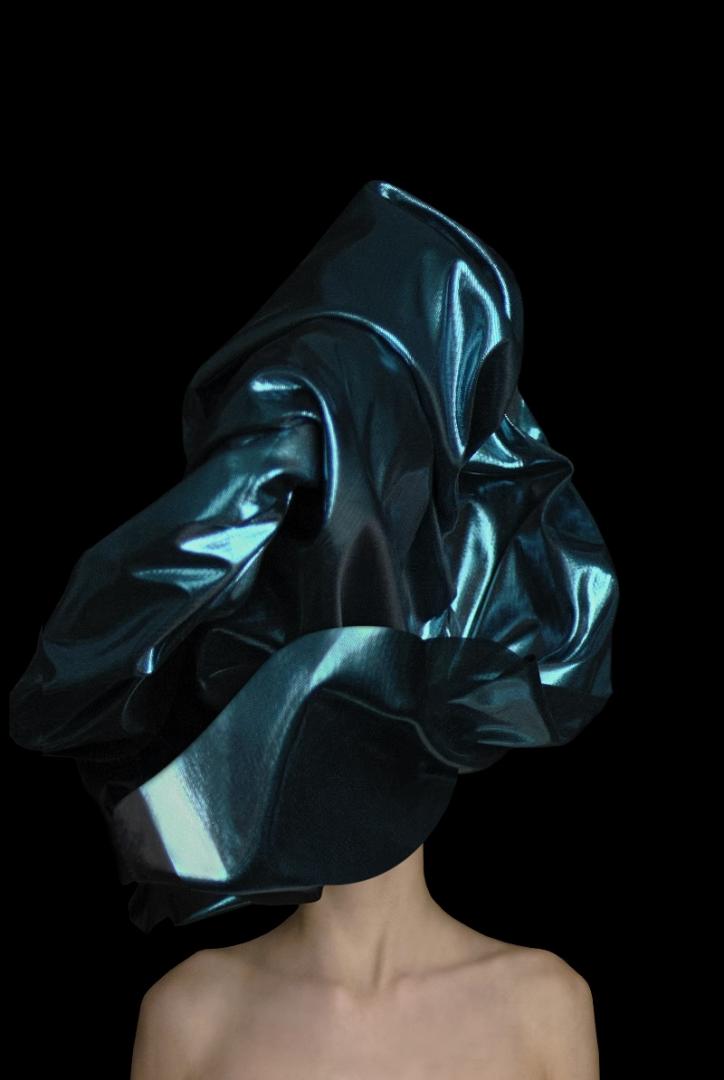 Sissa Micheli, The Metaphysics of Folds III, 2025, archivfester Pigmentdruck auf fine art Baryta, 60 x 40 cm