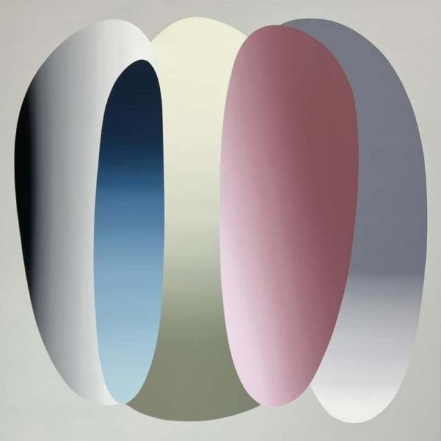 Gabi Mitterer, HONESCAPE_4, Öl auf Leinwand, 130 x 130 cm, 2025 Gabi Mitterer, HONESCAPE_4, Öl auf Leinwand, 130 x 130 cm, 2025