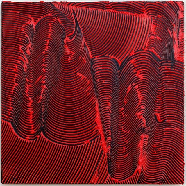 Jakob Gasteiger, 03.04.2023, Acryl auf Leinwand, 80 x 80 cm