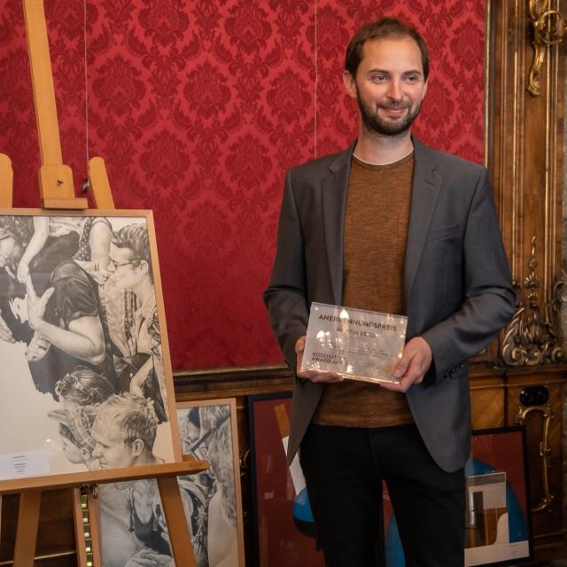 Martin Veigl ausgezeichnet beim Koschatzky Art-Award