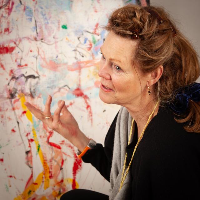 Life aus ihrem Atelier Reidun Osvik Wunderbaldinger